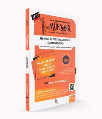 MÜESSİR Milletlerarası Hukuk (Kamu Hukuku - Özel Hukuk ) Soru Bankası 