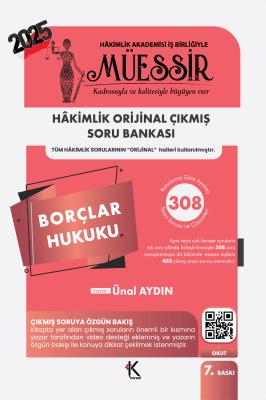 MÜESSİR Borçlar Hukuku Soru Bankası Ünal Aydın