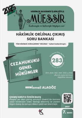 MÜESSİR Ceza Hukuku Genel Hükümler Soru Bankası İsmail Alagöz
