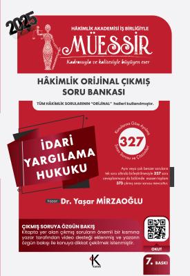 MÜESSİR İdari Yargılama Hukuku Soru Bankası Yaşar Mirzaoğlu