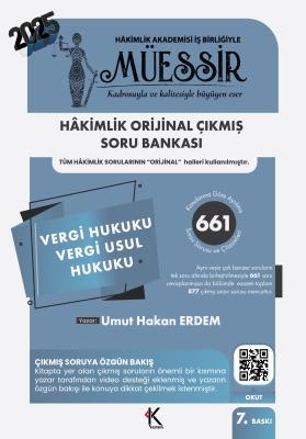 MÜESSİR Vergi Hukuku - Vergi Usul Hukuku Umut Hakan Erdem