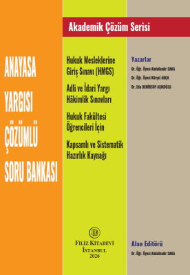 Anayasa Yargısı Çözümlü Soru Bankası