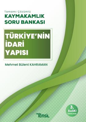 Kaymakamlık Soru Bankası Türkiye'nin İdari Yapısı Mehmet Bülent Kahram