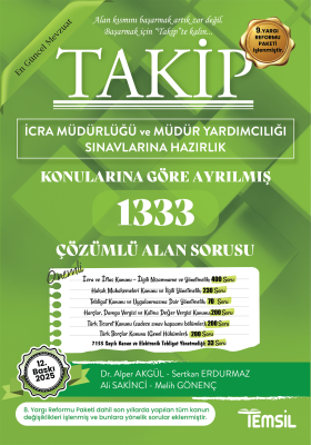 Takip İcra Müdürlüğü ve Müdür Yardımcılığı Sınavı Soru Bankası Alper A