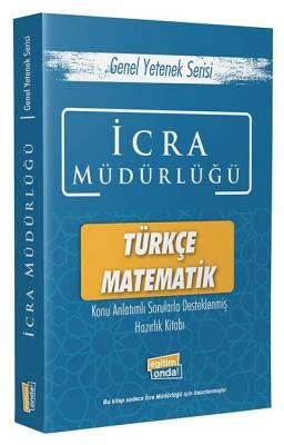 İcra Müdürlüğü Türkçe-Matematik Konu Anlatımlı Soru Bankası Nezihe Hat