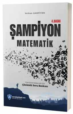 Şampiyon Matematik Soru Bankası Çözümlü
