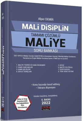 Mali Disiplin Tamamı Çözümlü Maliye Soru Bankası Alper Demir