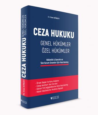 Ceza Hukuku Genel Hükümler/Özel Hükümler Dr. Enes Köken