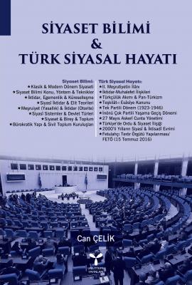 Siyaset Bilimi ve Türk Siyasal Hayatı Can Çelik