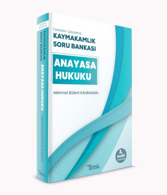 Anayasa Hukuku Kaymakamlık Soru Bankası Mehmet Bülent Kahraman