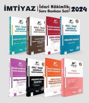 İmtiyaz İdari Hâkimlik Soru Bankası Seti - 8'li Metin Kaya