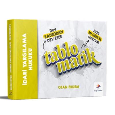 TABLOMATİK İDARİ YARGILAMA HUKUKU KONU ANLATIM