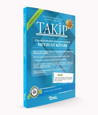 TAKİP İcra Müdürlüğü Sınavlarına Hazırlık Mevzuat Kitabı