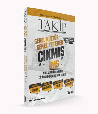 TAKİP Gy-Gk İMS Çıkmış Soru Bankası 1. Baskı Adem Çelik