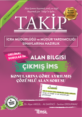 TAKİP İcra Müdürlüğü Çıkmış Soru Bankası Alper Akgül