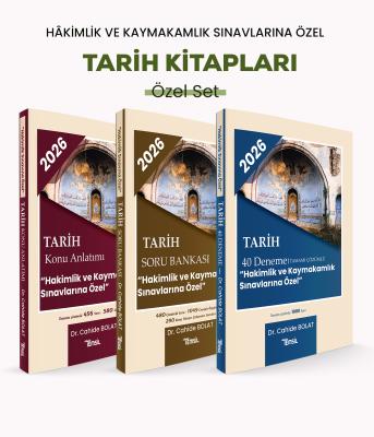 TARİH Kitapları Özel Set 3'lü Cahide Bolat
