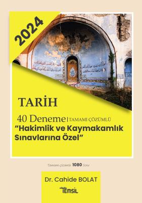 Tarih Tamamı Çözümlü 40 Deneme Cahide Bolat