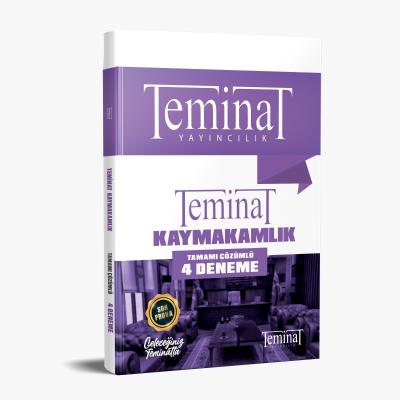 TEMİNAT KAYMAKAMLIK QR ÇÖZÜMLÜ 4 DENEME