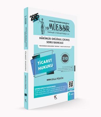 MÜESSİR Ticaret Hukuku Soru Bankası Ufuk Pişkin