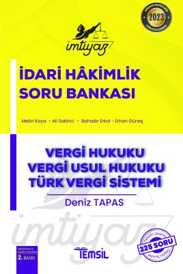 Vergi Hukuku- Vergi Usul Hukuku- Türk Vergi Sistemi Deniz Tapas