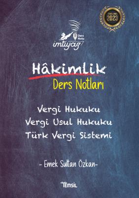 Vergi Hukuku- Vergi Usul Hukuku- Türk Vergi Sistemi Emek Özkan