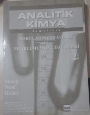 Analitik Kimya Temel İlkeler, Problem Çözümleri Cilt:1 VE CİLT 2 Dougl