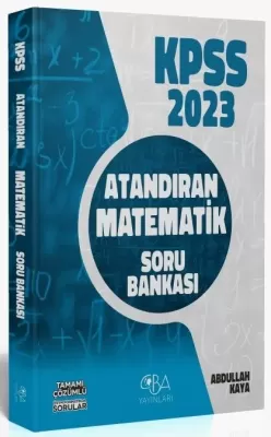 KPSS Atandıran Matematik Soru Bankası Abdullah Kaya