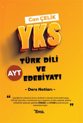 YKS Türk Dili ve Edebiyatı Ders Notları Can Çelik